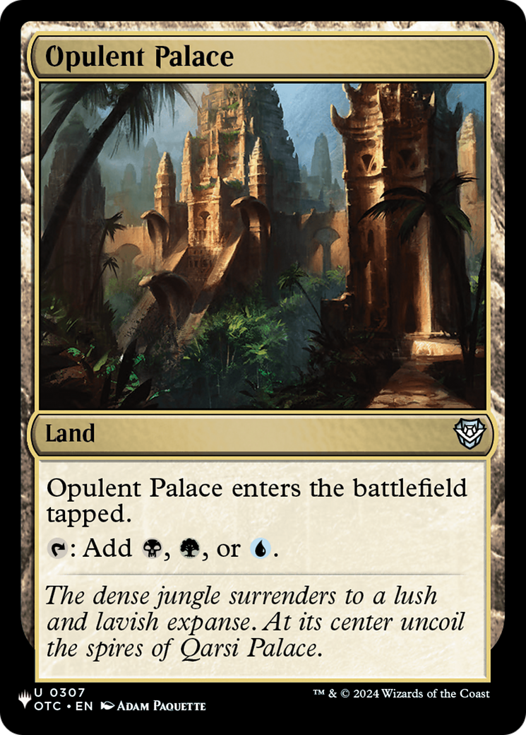 Opulent Palace (OTC) [The List] | Gam3 Escape