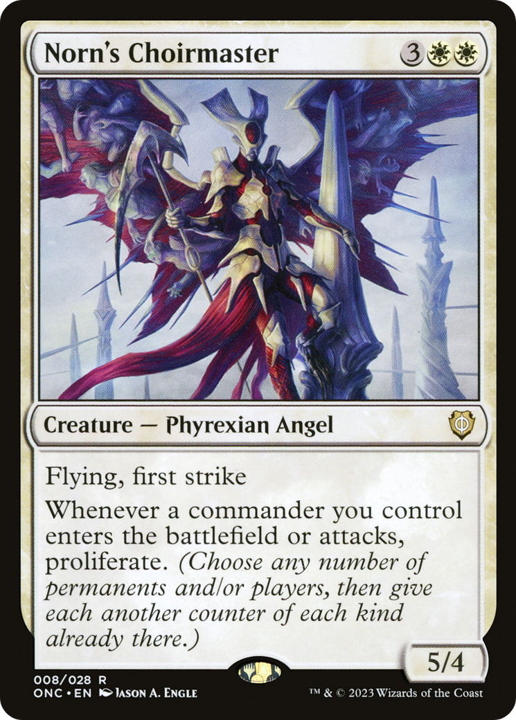 Norn's Choirmaster [Phyrexia: All Will Be One Commander] | Gam3 Escape