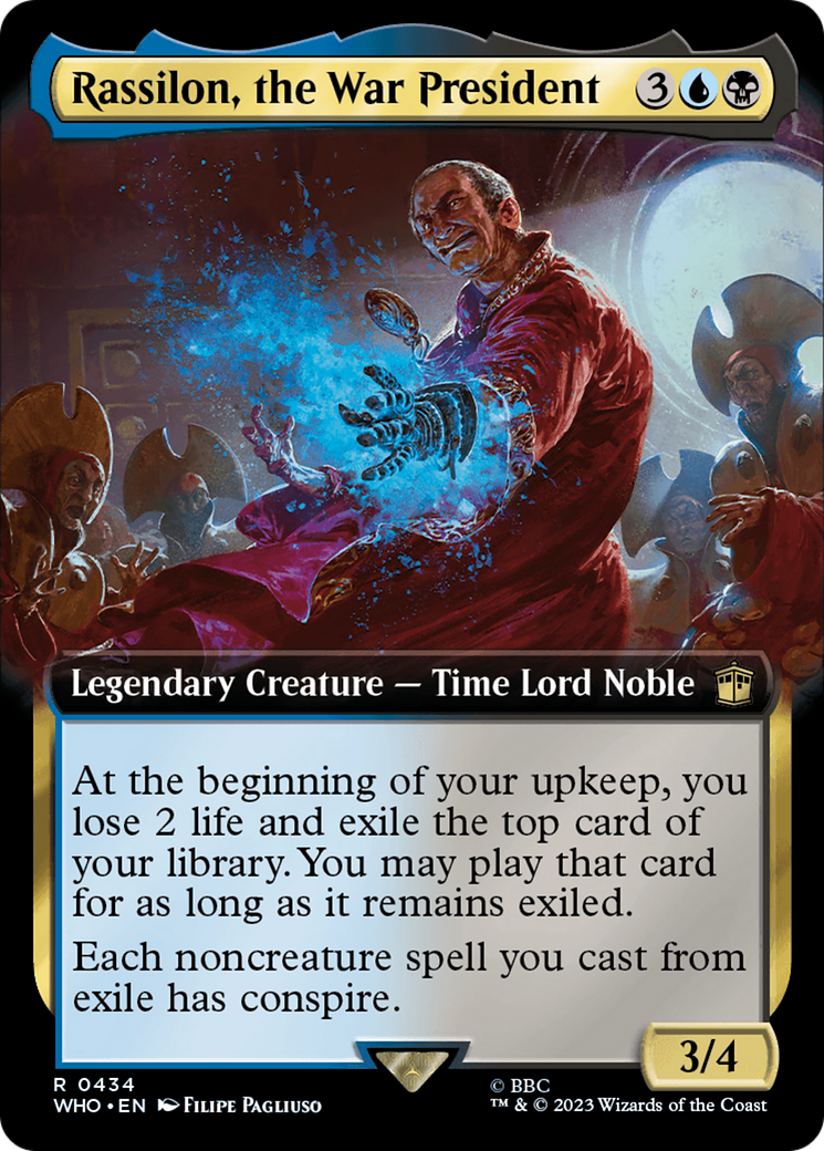 Rassilon, the War President (Extended Art) [Doctor Who] | Gam3 Escape