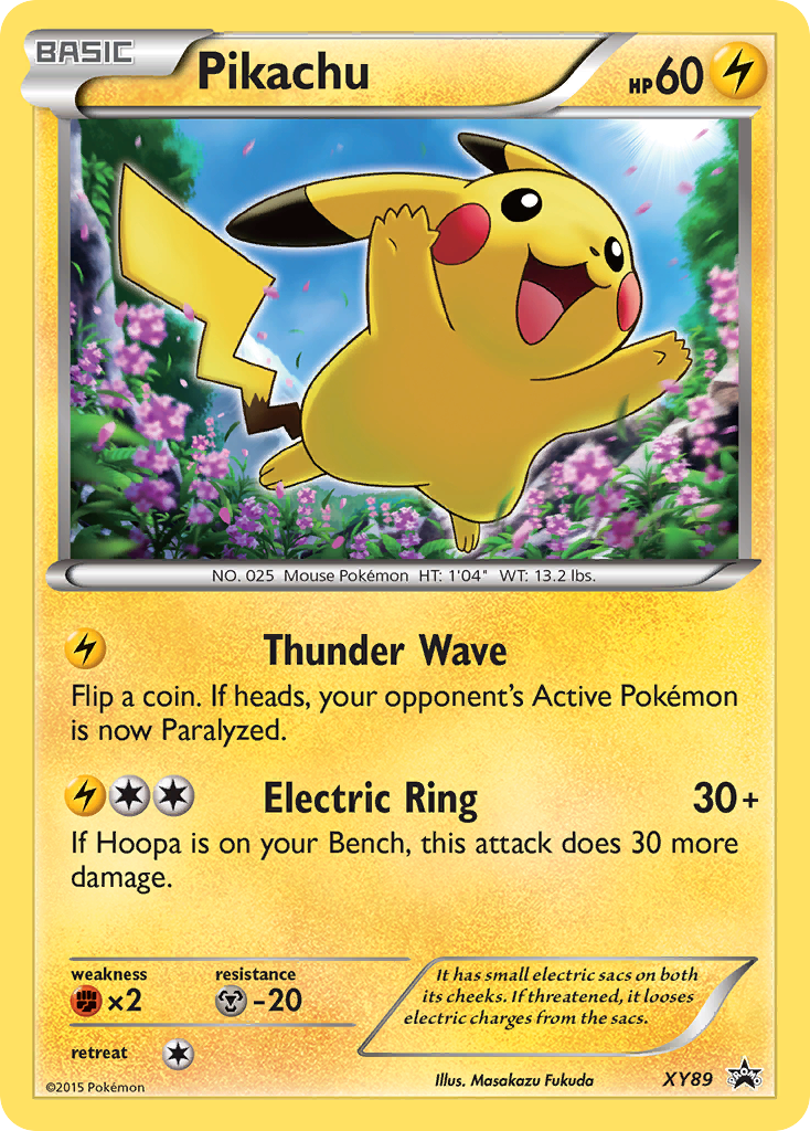 Pikachu (XY89) (Collector Chest) [XY: Black Star Promos] | Gam3 Escape