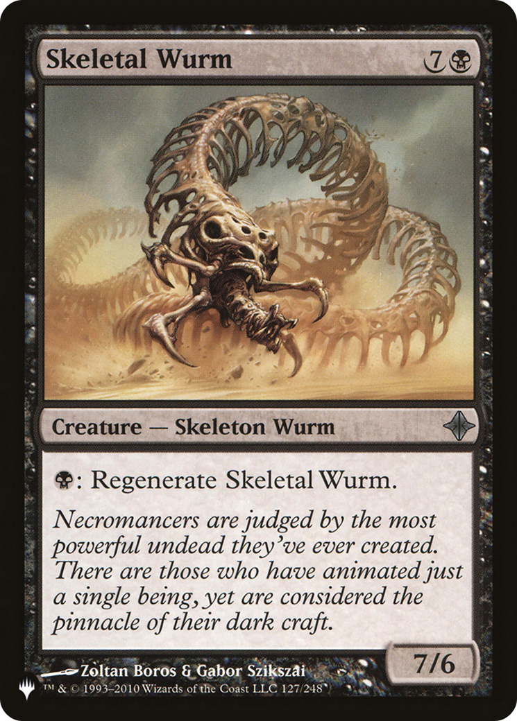 Skeletal Wurm [The List] | Gam3 Escape