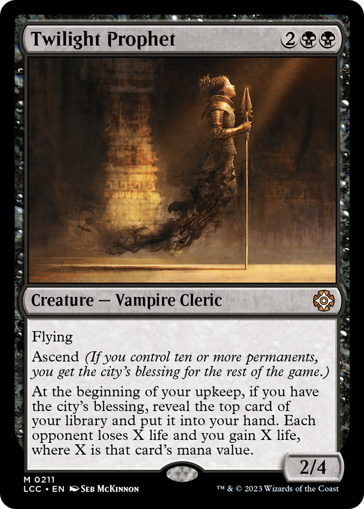 Twilight Prophet [The Lost Caverns of Ixalan Commander] | Gam3 Escape
