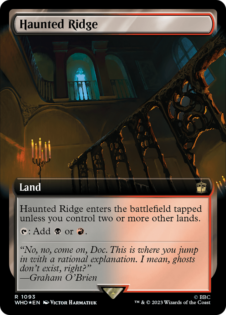Haunted Ridge (Extended Art) (Surge Foil) [Doctor Who] | Gam3 Escape