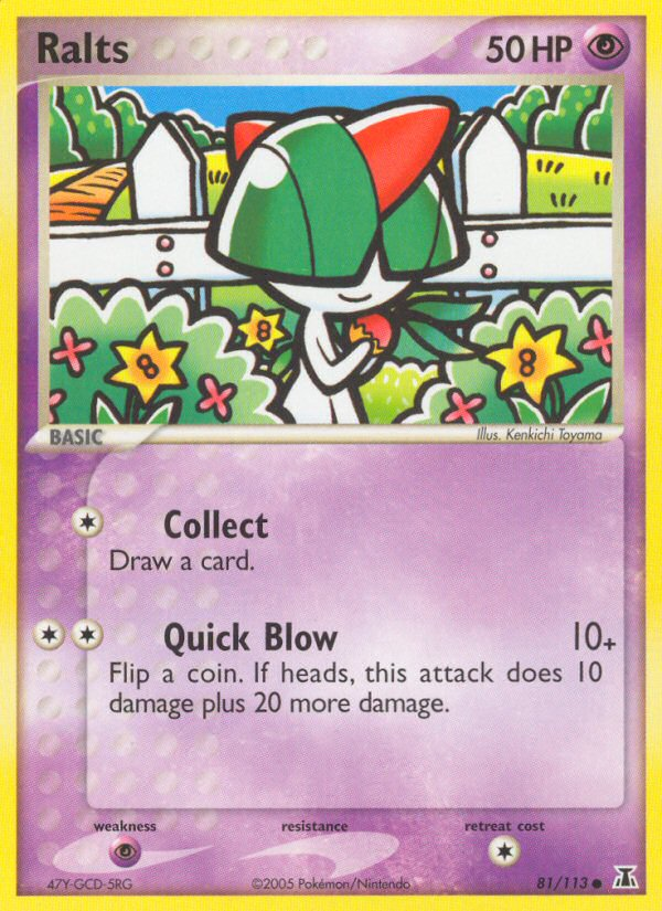 Ralts (81/113) [EX: Delta Species] | Gam3 Escape