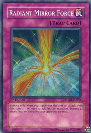 Radiant Mirror Force [FOTB-EN055] Super Rare | Gam3 Escape