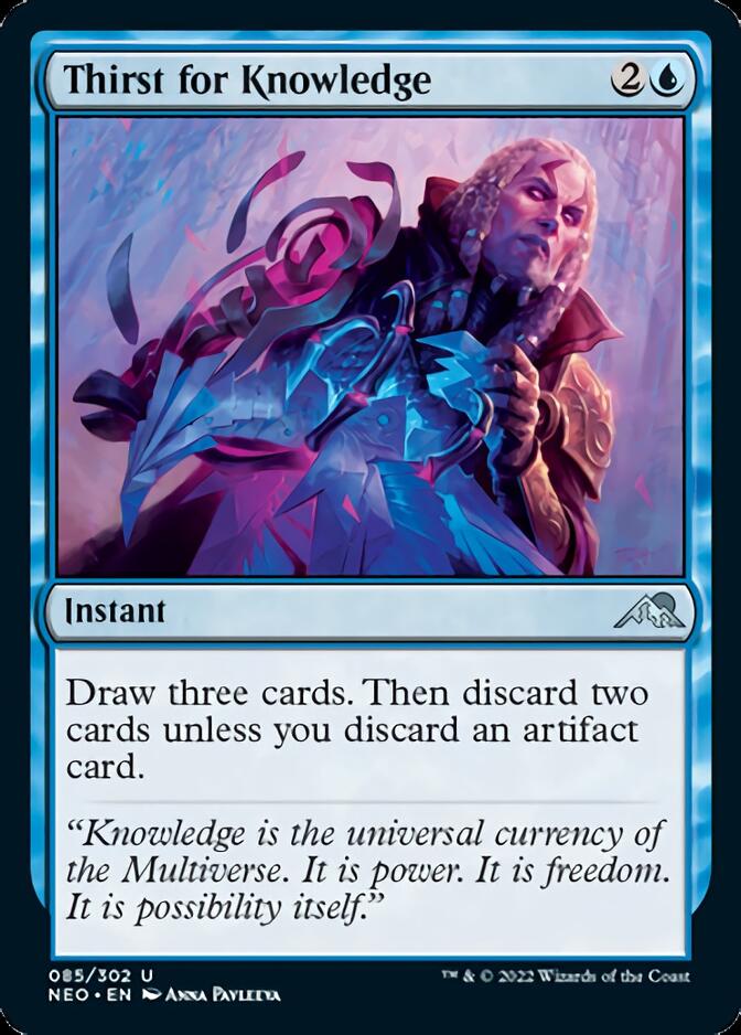 Thirst for Knowledge [Kamigawa: Neon Dynasty] | Gam3 Escape