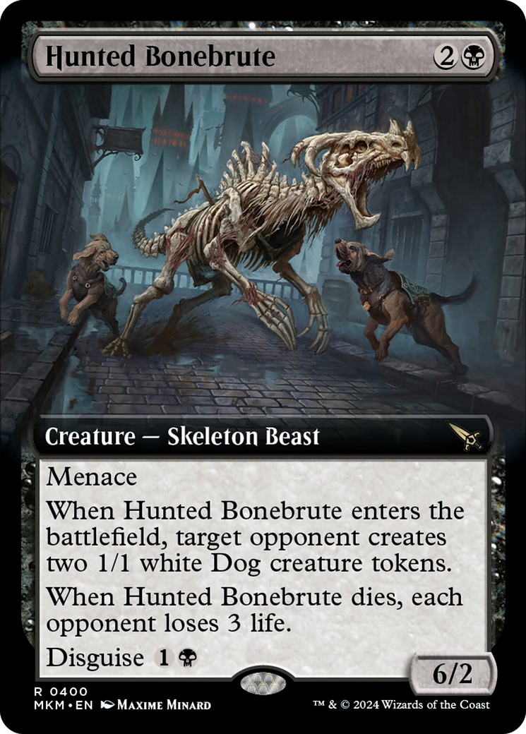 Hunted Bonebrute (Extended Art) [Murders at Karlov Manor] | Gam3 Escape