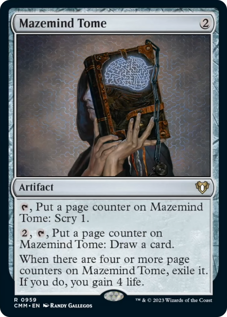 Mazemind Tome [Commander Masters] | Gam3 Escape