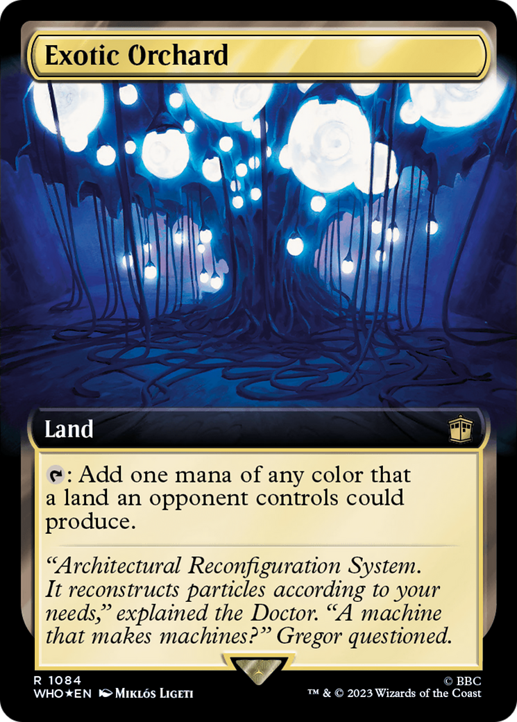 Exotic Orchard (Extended Art) (Surge Foil) [Doctor Who] | Gam3 Escape