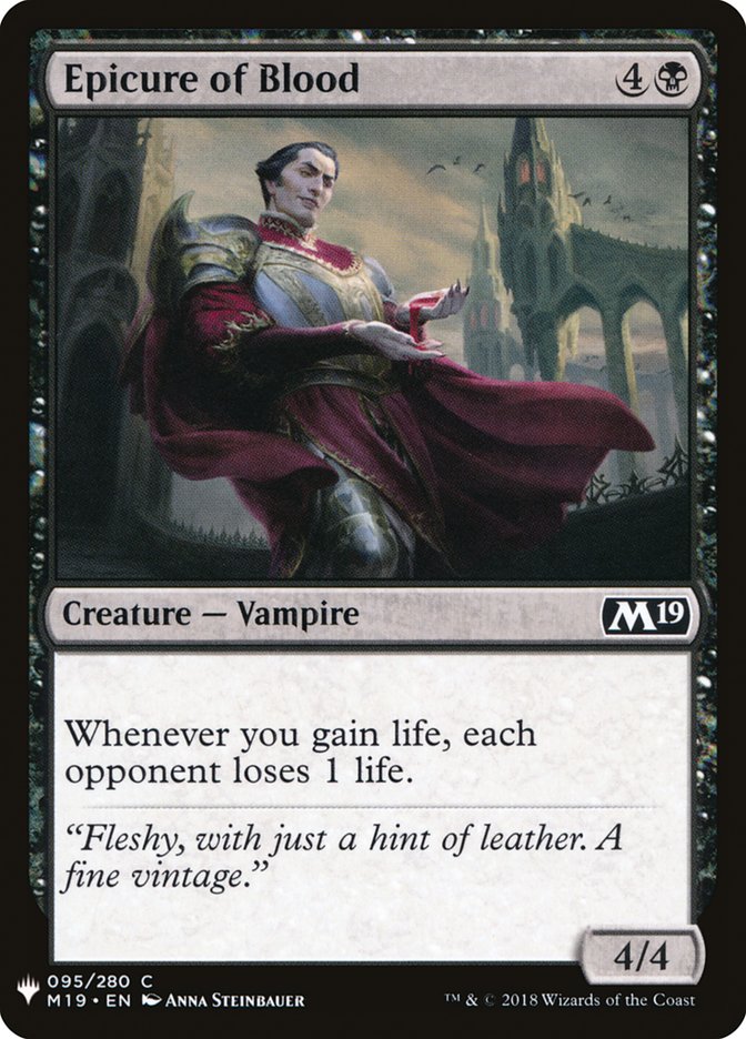 Epicure of Blood [Mystery Booster] | Gam3 Escape
