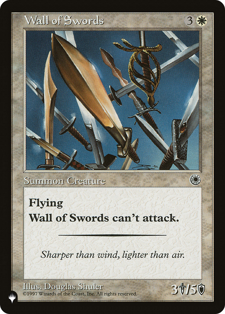 Wall of Swords [The List Reprints] | Gam3 Escape