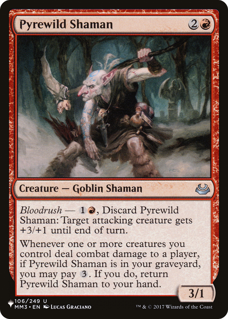 Pyrewild Shaman [The List Reprints] | Gam3 Escape