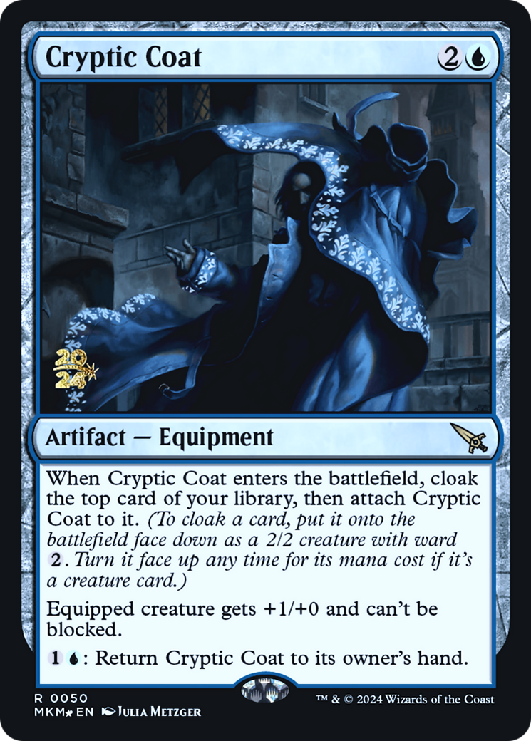 Cryptic Coat [Murders at Karlov Manor Prerelease Promos] | Gam3 Escape