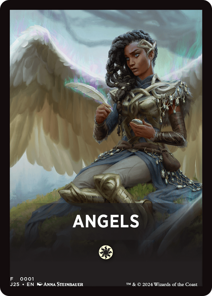 Angels Theme Card [Foundations Jumpstart Front Cards] | Gam3 Escape