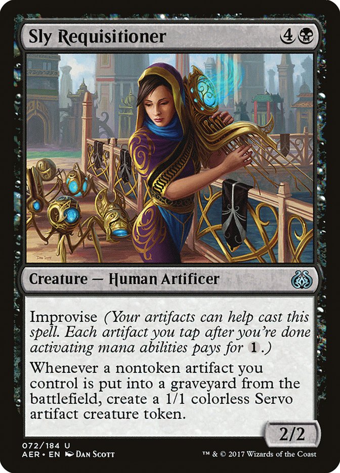 Sly Requisitioner [Aether Revolt] | Gam3 Escape