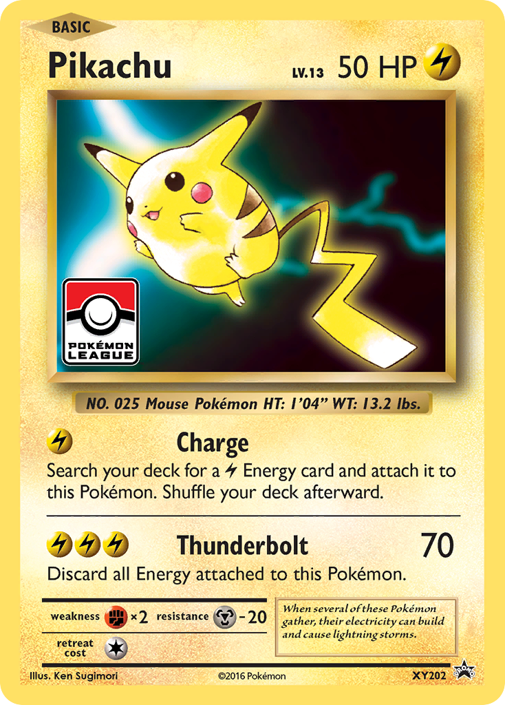 Pikachu (XY202) [XY: Black Star Promos] | Gam3 Escape