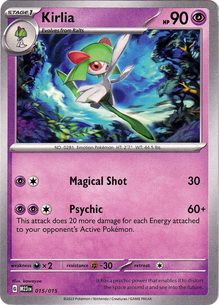 Kirlia (015/015) [McDonald's Promos: 2023 Collection] | Gam3 Escape