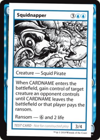 Squidnapper (2021 Edition) [Mystery Booster Playtest Cards] | Gam3 Escape