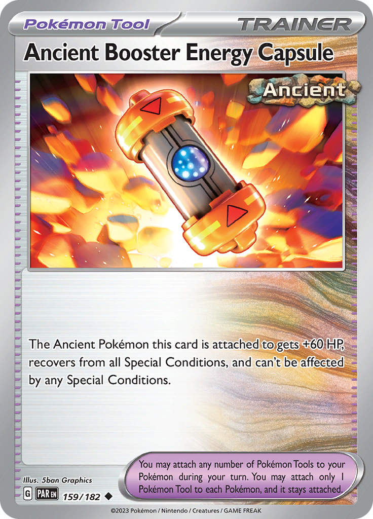 Ancient Booster Energy Capsule (159/182) [Scarlet & Violet: Paradox Rift] | Gam3 Escape