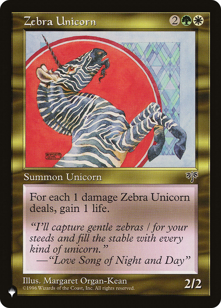 Zebra Unicorn [The List] | Gam3 Escape