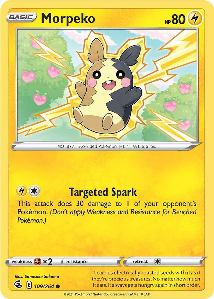 Morpeko (109/264) [Sword & Shield: Fusion Strike] | Gam3 Escape