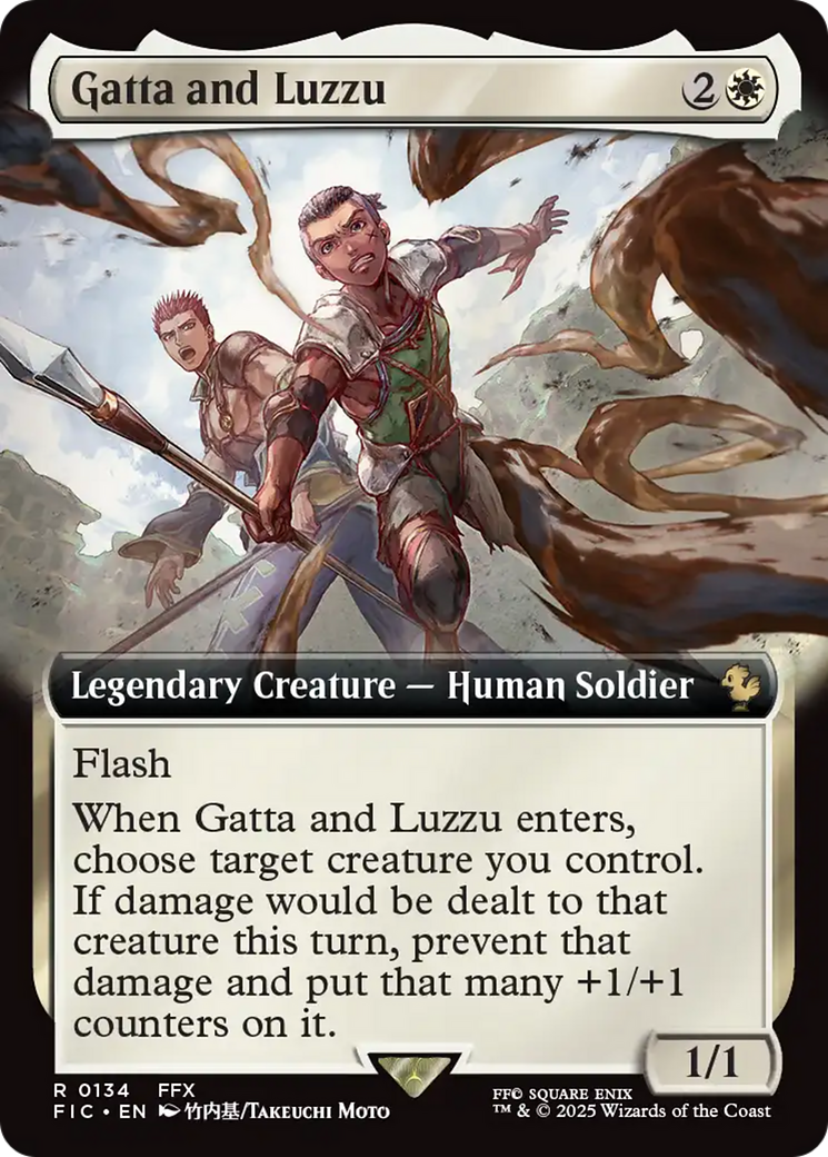 Gatta and Luzzu (Extended Art) [FINAL FANTASY Commander] | Gam3 Escape