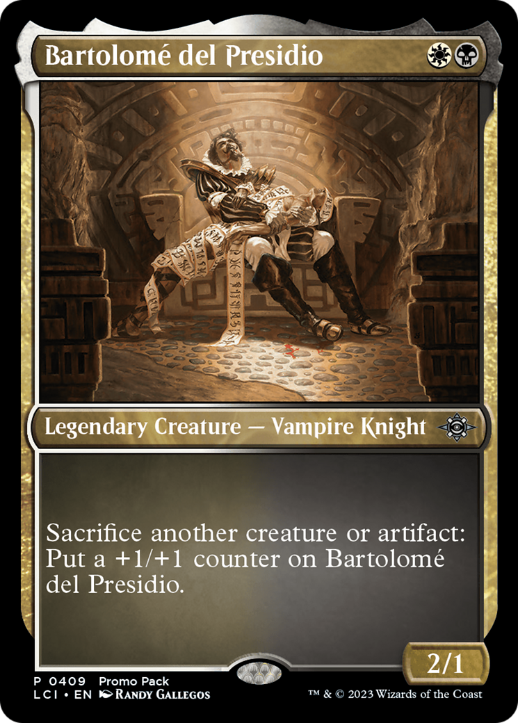 Bartolome del Presidio (Promo Pack) [The Lost Caverns of Ixalan Promos] | Gam3 Escape