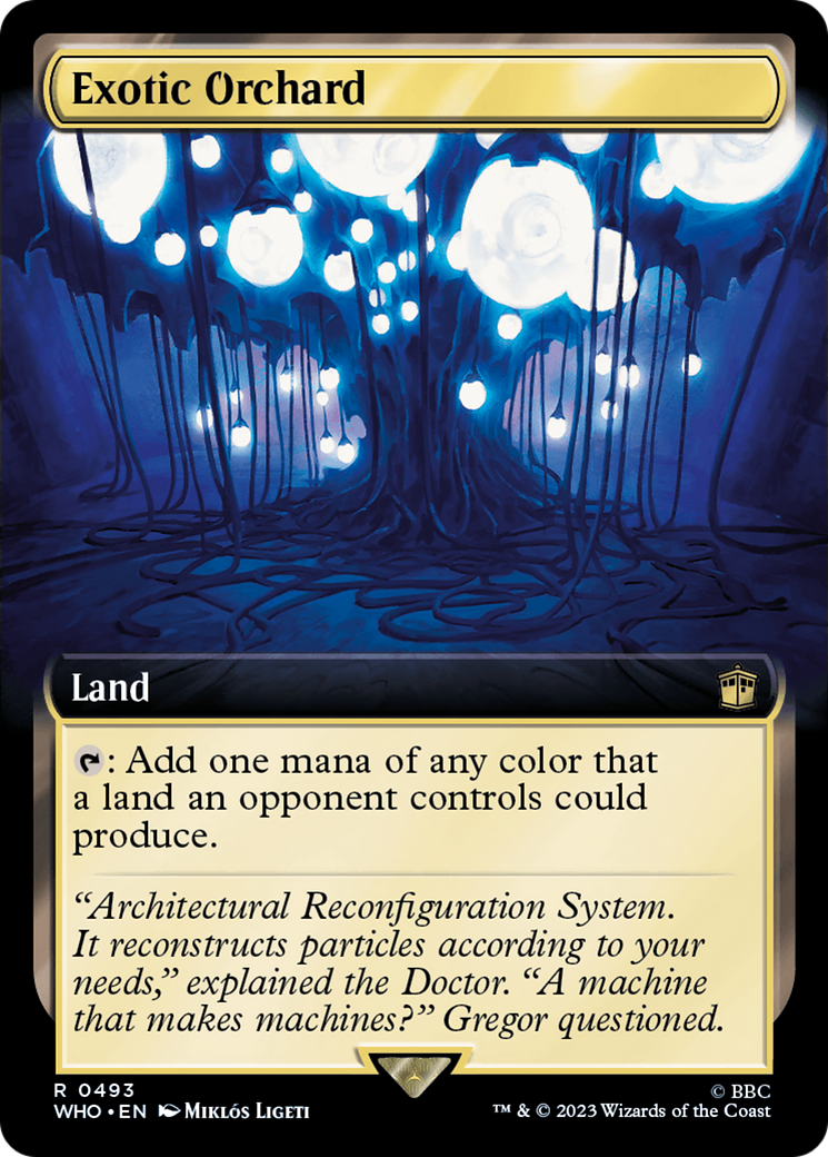 Exotic Orchard (Extended Art) [Doctor Who] | Gam3 Escape