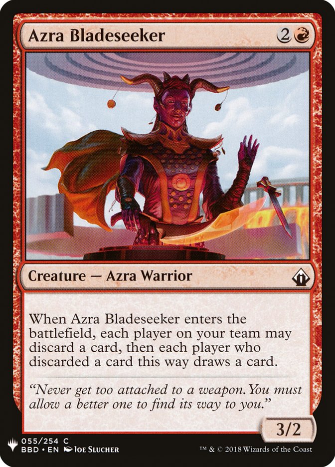 Azra Bladeseeker [Mystery Booster] | Gam3 Escape