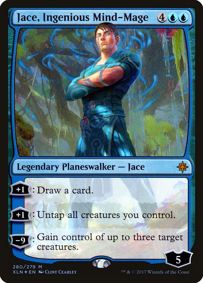 Jace, Ingenious Mind-Mage [Ixalan] | Gam3 Escape