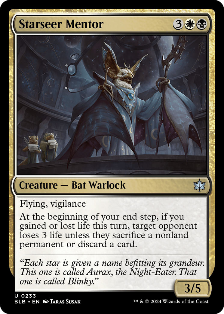 Starseer Mentor [Bloomburrow] | Gam3 Escape