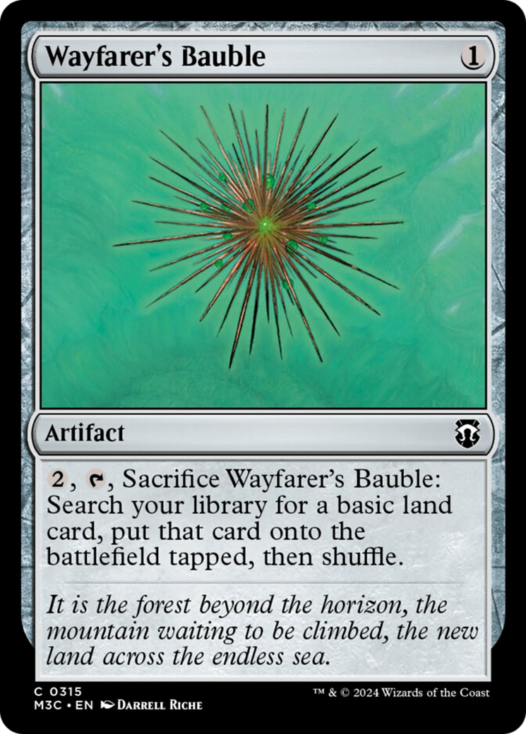 Wayfarer's Bauble (Ripple Foil) [Modern Horizons 3 Commander] | Gam3 Escape