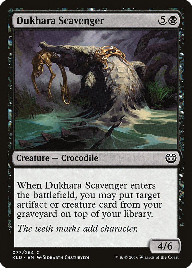 Dukhara Scavenger [Kaladesh] | Gam3 Escape