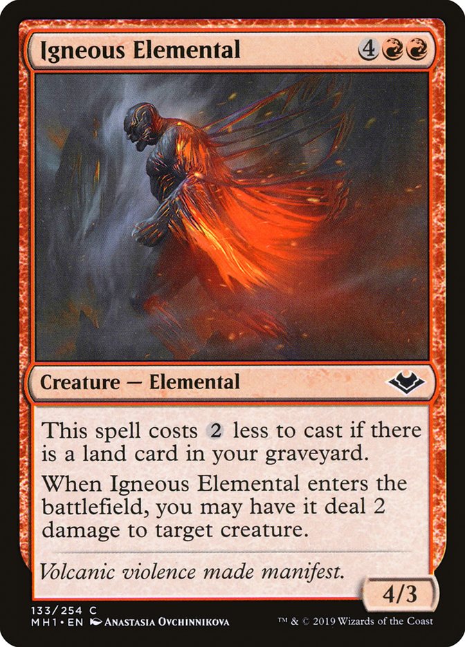 Igneous Elemental [Modern Horizons] | Gam3 Escape