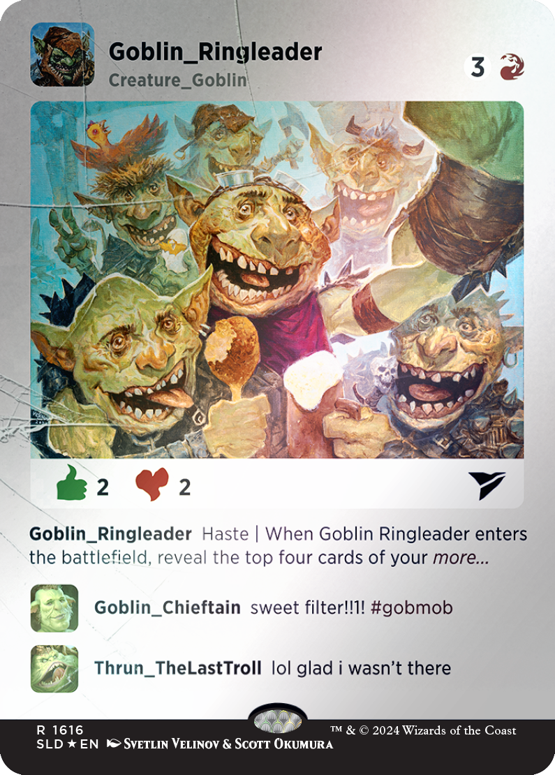 Goblin Ringleader (Rainbow Foil) [Secret Lair Drop Series] | Gam3 Escape