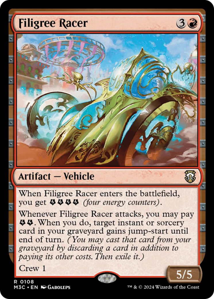 Filigree Racer [Modern Horizons 3 Commander] | Gam3 Escape