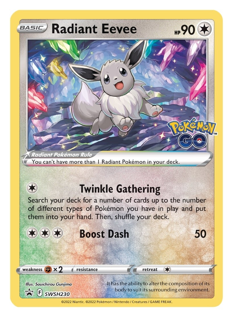 Radiant Eevee (SWSH230) [Sword & Shield: Black Star Promos] | Gam3 Escape