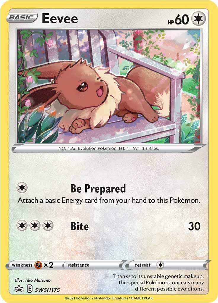 Eevee (SWSH175) [Sword & Shield: Black Star Promos] | Gam3 Escape