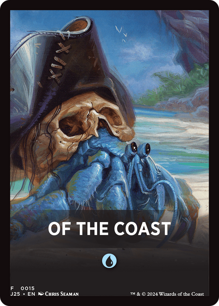 Of The Coast Theme Card [Foundations Jumpstart Front Cards] | Gam3 Escape