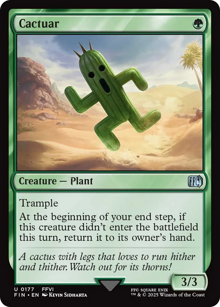 Cactuar [FINAL FANTASY] | Gam3 Escape