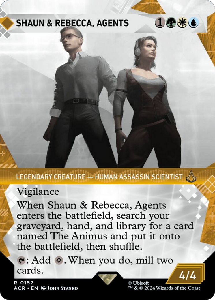 Shaun & Rebecca, Agents (Showcase) [Assassin's Creed] | Gam3 Escape