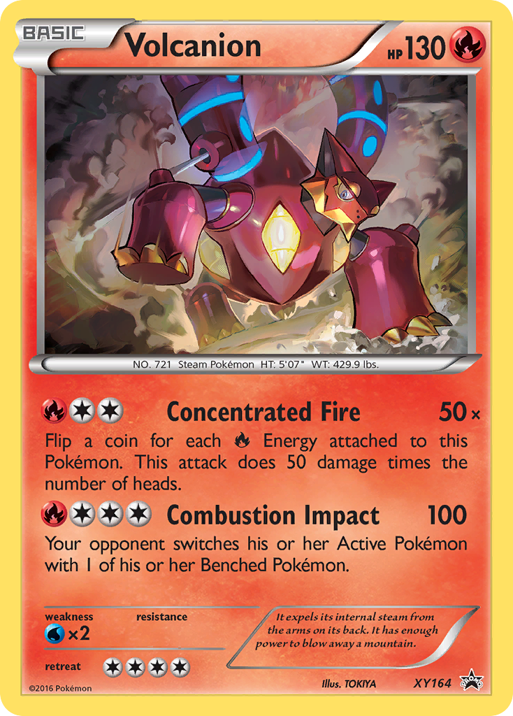 Volcanion (XY164) [XY: Black Star Promos] | Gam3 Escape