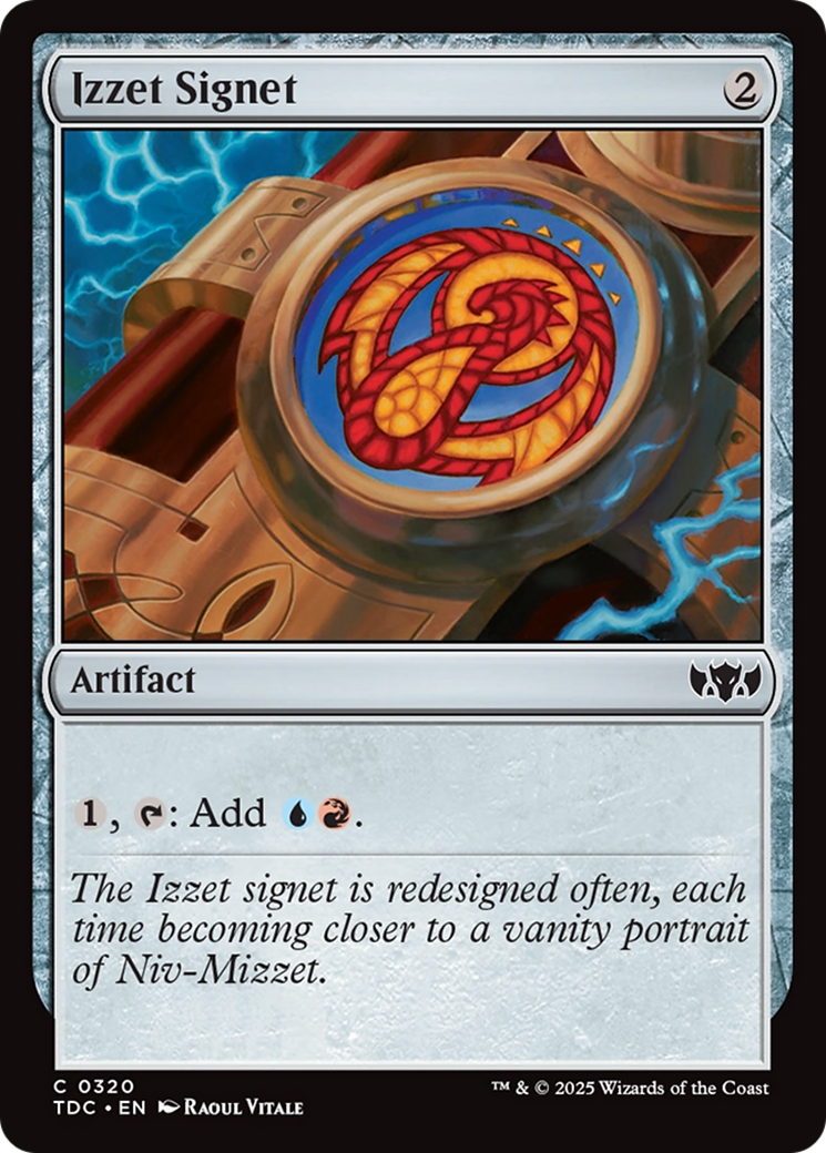 Izzet Signet [Tarkir: Dragonstorm Commander] | Gam3 Escape