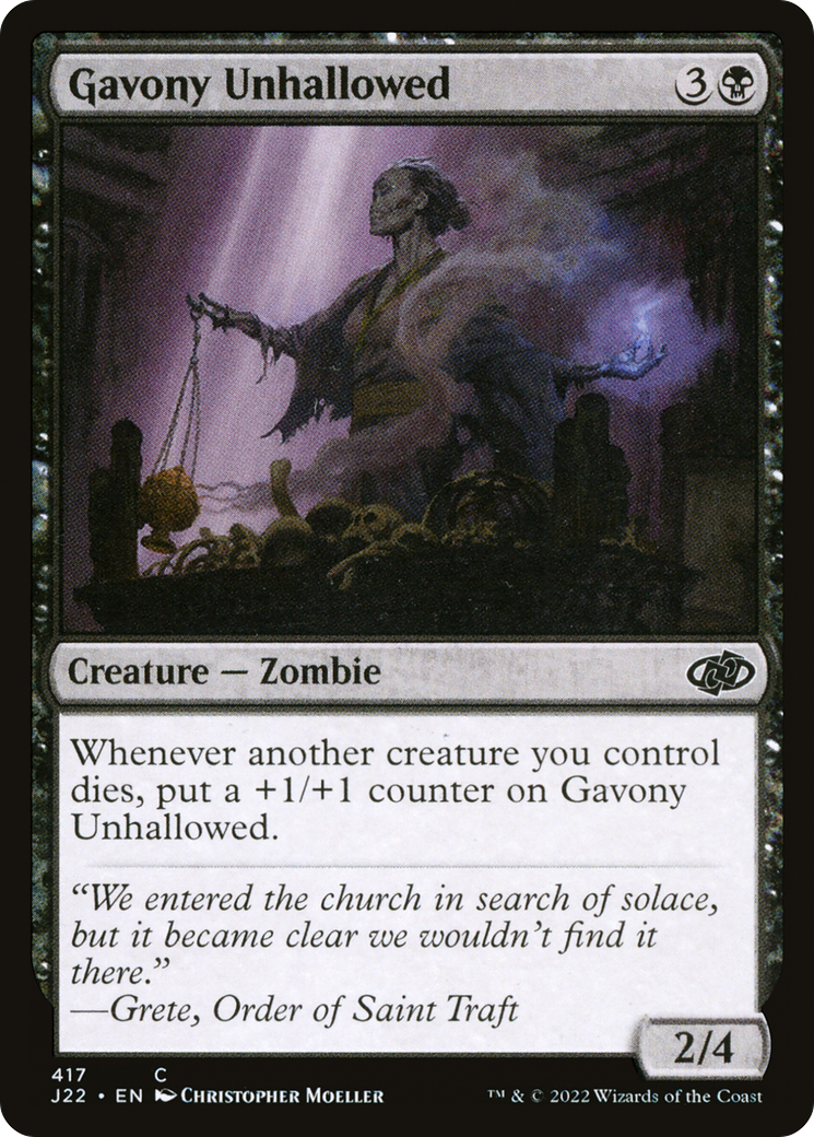 Gavony Unhallowed [Jumpstart 2022] | Gam3 Escape