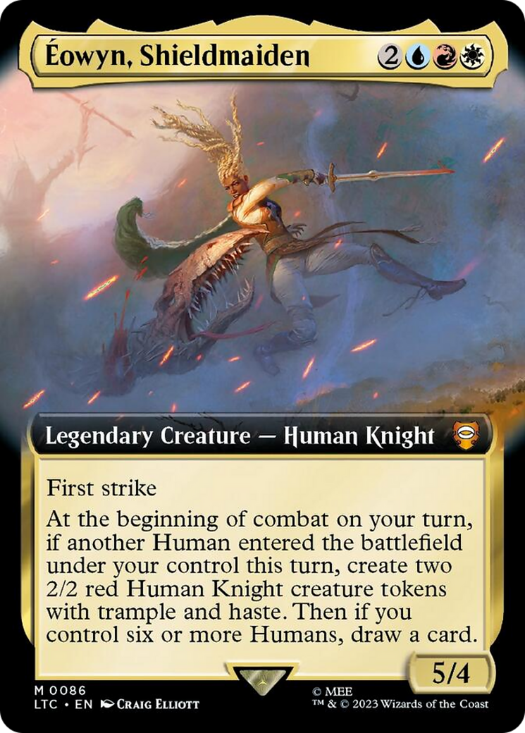Eowyn, Shieldmaiden (Extended Art) [The Lord of the Rings: Tales of Middle-Earth Commander] | Gam3 Escape