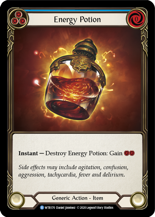 Energy Potion [U-WTR170] (Welcome to Rathe Unlimited)  Unlimited Normal | Gam3 Escape