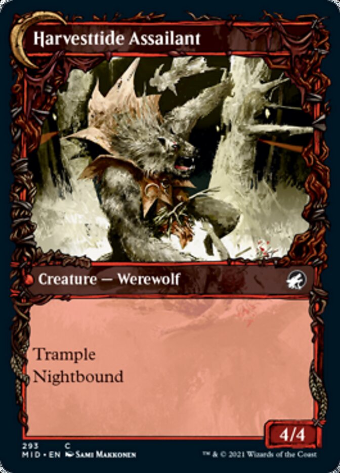 Harvesttide Infiltrator // Harvesttide Assailant (Showcase Equinox) [Innistrad: Midnight Hunt] | Gam3 Escape