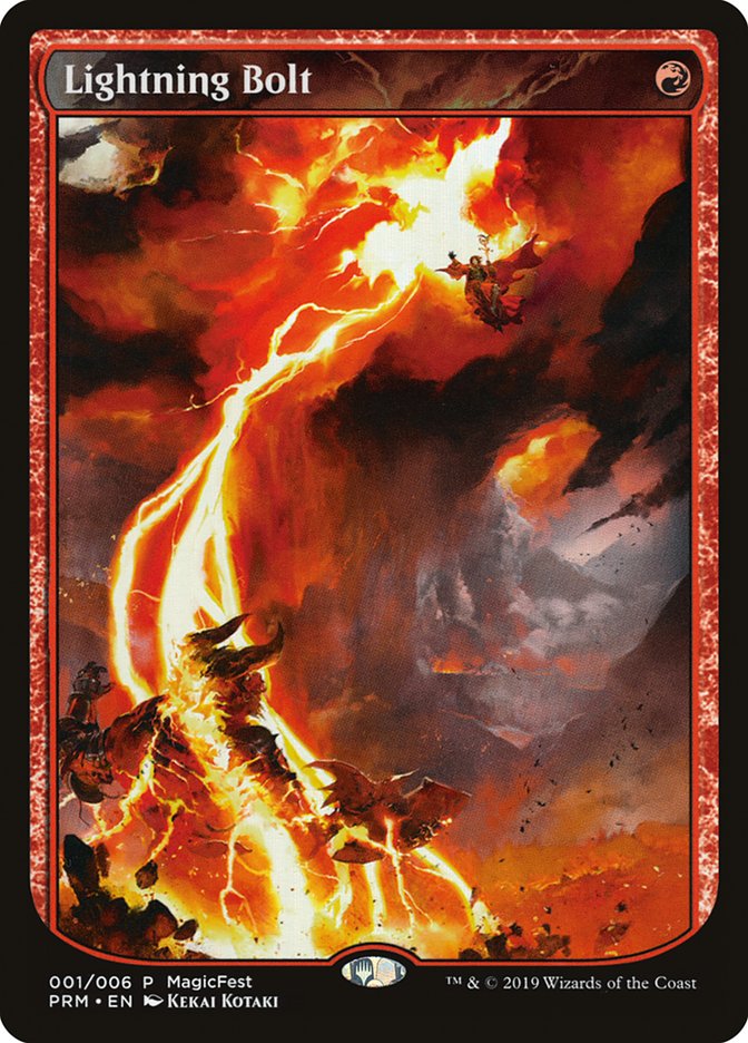 Lightning Bolt (Textless) [MagicFest 2019] | Gam3 Escape