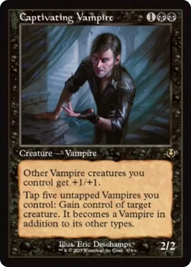 Captivating Vampire (Retro Frame) [Innistrad Remastered] | Gam3 Escape