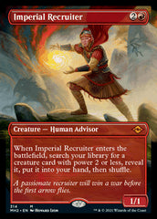 Imperial Recruiter (Borderless Alternate Art) [Modern Horizons 2] | Gam3 Escape